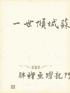 一世倾城苏小暖