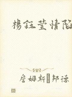 杨钰莹情陷红楼