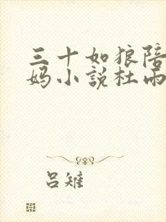 三十如狼陪读妈妈小说杜雨馨