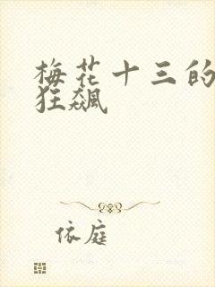 梅花十三的乳液狂飙