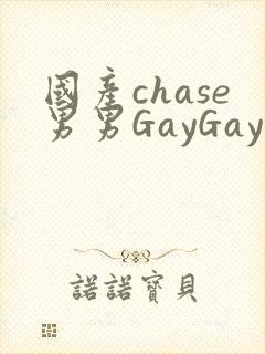 国产chase男男GayGay