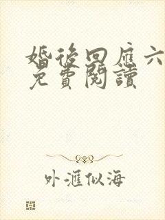 婚后回应六盲星免费阅读