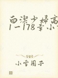 白洁少妇高义第1一178章小说