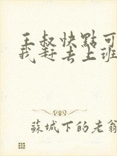 王叔快点可以吗我赶去上班