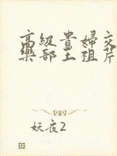 高级贵妇交换俱乐部王祖芹