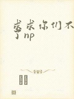 求求你们不要做了np
