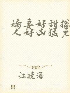 娇妻好甜总裁大人好凶猛免费小说