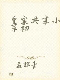 皇家共享小公主宁初