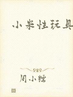 小米性玩具日记