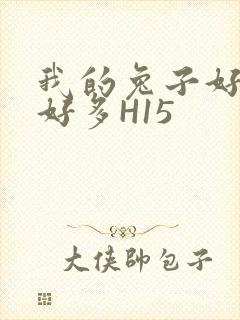 我的兔子好软水好多H15