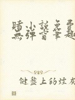 赌小说免费阅读无弹窗笔趣阁