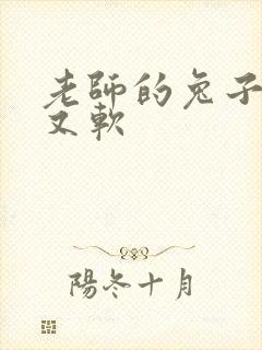 老师的兔子又大又软