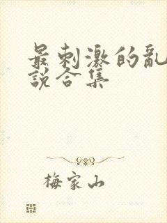 最刺激的乱惀小说合集