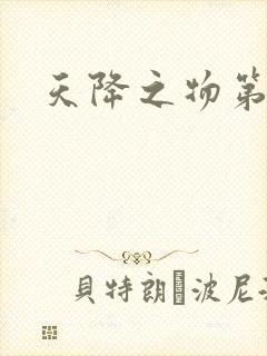 天降之物第一季