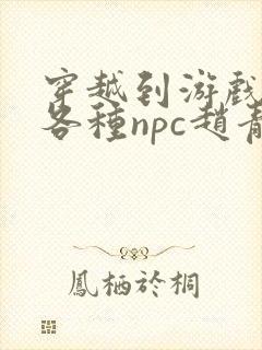 穿越到游戏里和各种npc赵青蔓