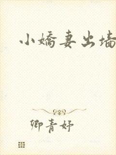 小娇妻出墙记