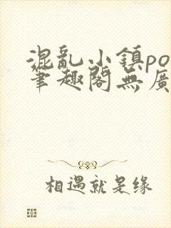 混乱小镇pop笔趣阁无广告