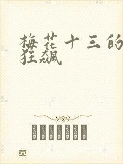 梅花十三的乳液狂飙