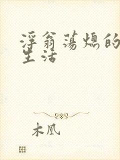 浮翁荡熄的幸福生活