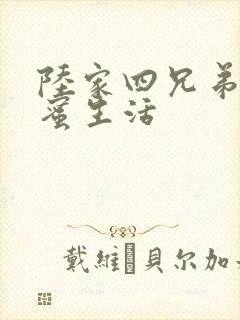 陆家四兄弟的甜蜜生活