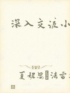 深入交流小说