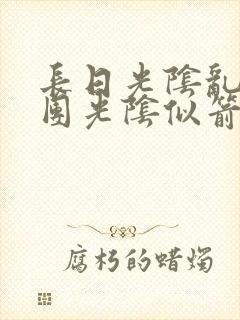 长日光阴乱作一团光阴似箭渺渺免费阅读