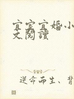 宜室宜婚小说全文阅读