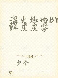 温火炖肉BY海鲜皮皮酱