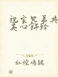 祝家兄弟共享后夹心饼干