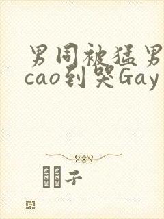男同被猛男房东cao到哭Gay