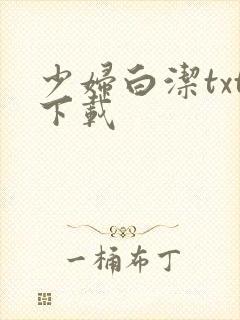 少妇白洁txt下载