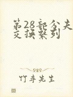 第28部分夫妇交换系列