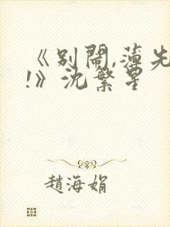 《别闹,薄先生!》沈繁星