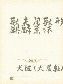 兽夫用兽形播种麒麟叶沫