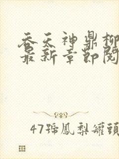 吞天神鼎柳无邪最新章节阅读