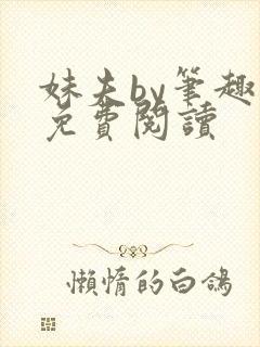 妹夫by笔趣阁免费阅读