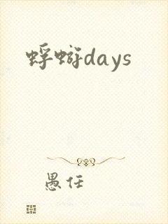 蜉蝣days