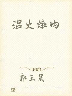温火炖肉