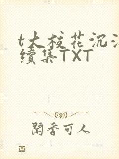 t大校花沉浮录续集TXT
