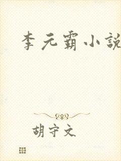 李元霸小说