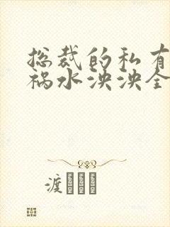 总裁的私有宝贝祸水泱泱全文阅读