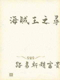 海贼王之寻亲记