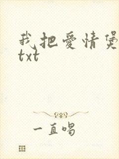 我把爱情煲成汤txt