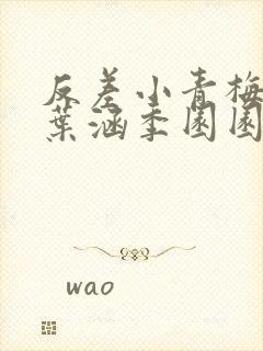 反差小青梅不经叶涵季园园