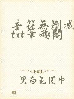 音符无删减全文txt笔趣阁
