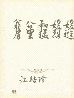 翁公和媛媛在厨房里猛烈进出