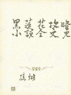 黑莲花攻略手册小说全文免费阅读笔趣阁