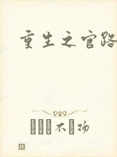 重生之官路风流