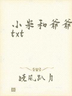 小米和爷爷全篇txt