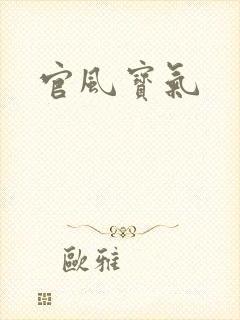 官风宝气